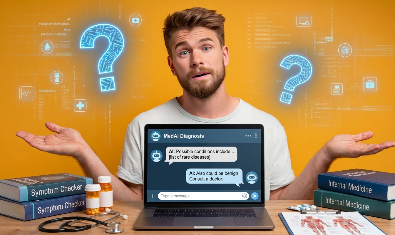 עצות רפואיות מ-ChatGPT? למה לא כדאי להסתמך על AI עצות רפואיות מ-ChatGPT? למה לא כדאי להסתמך על AI