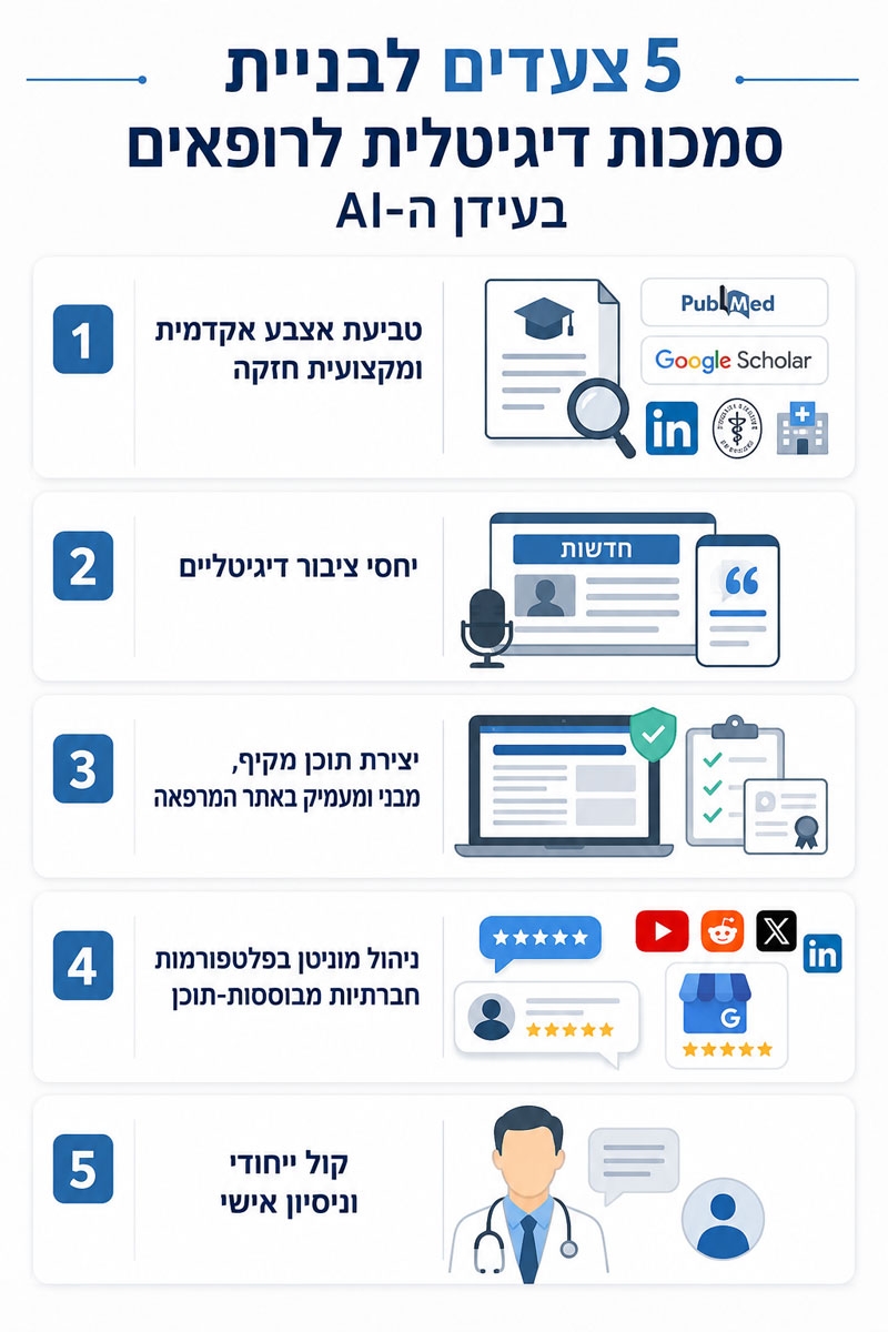 איך רופאים מופיעים במנועי AI